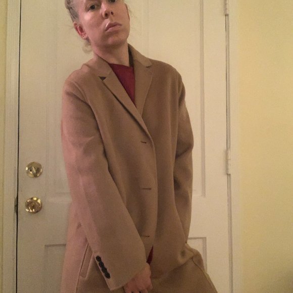 NWT Kooples tan wool coat xs - Picture 10 of 15
